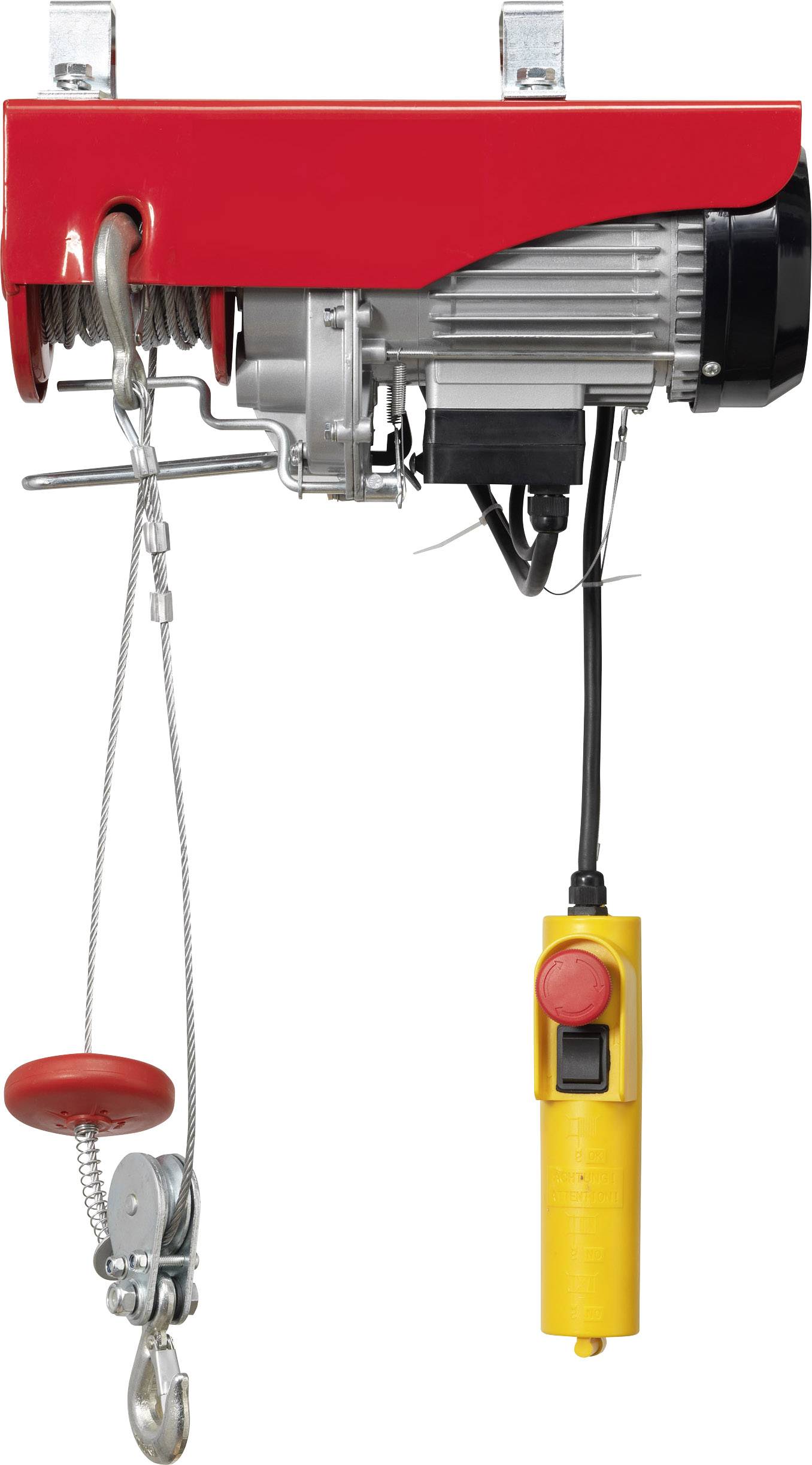 Wciągarka elektryczna TOOLCRAFT 1553742, 300/600 kg - obrazek 1