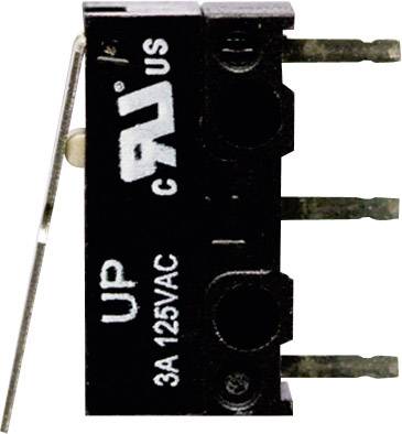 Mikroprzełącznik 1825043-3 30 V/DC 0.1 A 1 x wł/(wł) TE Connectivity chwilowy 1 szt. - obrazek 1