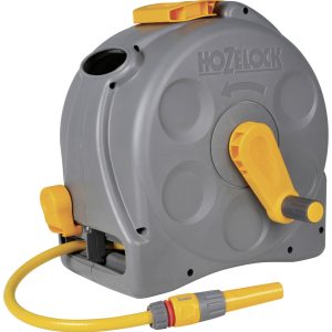 Hozelock 2415R0000 2415R0000 Zwijacz do węża ogrodowego 25 m 1/2 cala 1 szt. szary, żółty