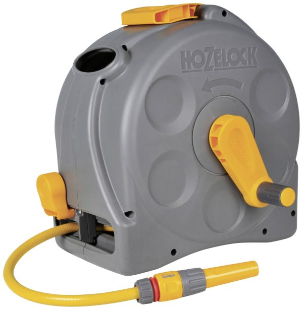 Hozelock 2415R0000 2415R0000 Zwijacz do węża ogrodowego 25 m 1/2 cala 1 szt. szary, żółty