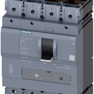 Wyłącznik zasilania Siemens 3VA1340-4EF42-0AA0 Zakres ustawienia (Prąd): 280 – 400 A Maksymalne napięcie przełączania: 6 Wyłącznik zasilania Siemens 3VA1340-4EF42-0AA0 Zakres ustawienia (Prąd): 280 – 400 A Maksymalne napięcie przełączania: 6