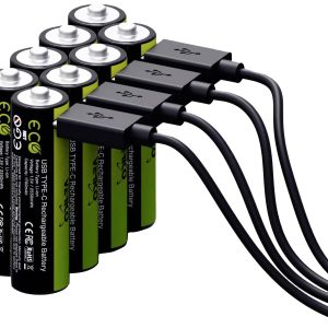 Akumulator AA/R06 Verico LoopEnergy ładowanie po przez USB-C, Li-Ion, 1700 mAh, 1.5 V, 8 szt. Akumulator AA/R06 Verico LoopEnergy ładowanie po przez USB-C, Li-Ion, 1700 mAh, 1.5 V, 8 szt.