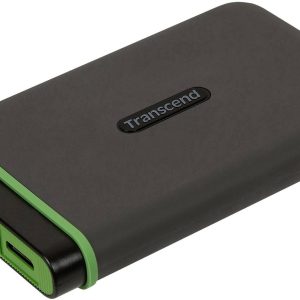 Transcend StoreJet® 25M3S Slim 2 TB Zewnętrzny dysk twardy 6,35 cm (2,5”) USB 3.2 Gen 2 żelazowy, szary TS2TSJ25M3S