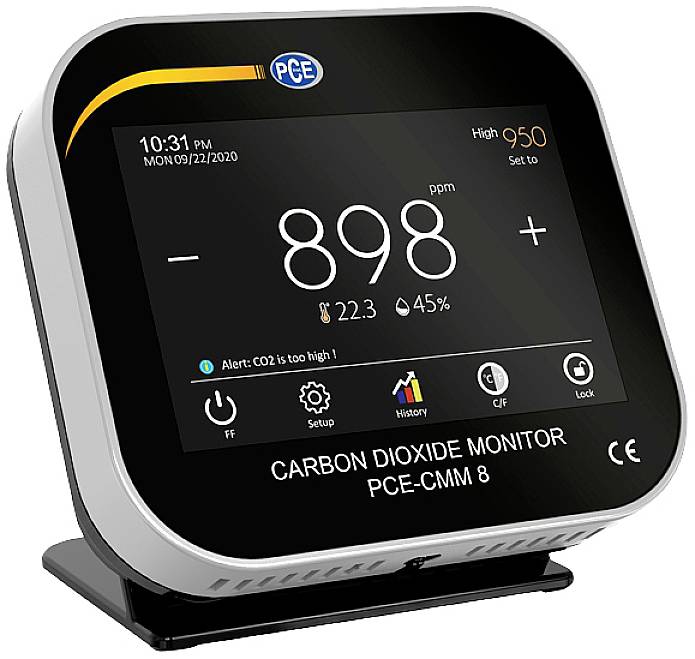 Miernik dwutlenku węgla PCE Instruments 0 - 9999 ppm - obrazek 1