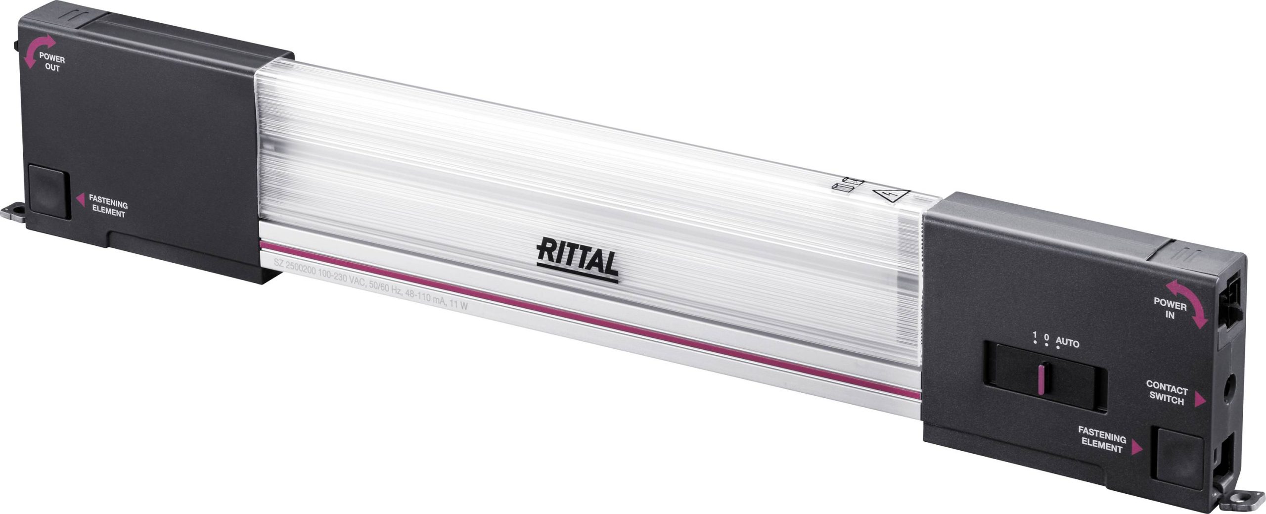 Lampa do szaf sterowniczych Rittal 2500.200 100 - 240 V/AC 900 lm (D x S x W) 437 x 75 x 23 mm - obrazek 1
