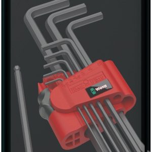 Wera 950 PKL/9 BM SB SiS wewnętrzny sześciokąt Zestaw kluczy trzpieniowych 1.5 mm, 2 mm, 2.5 mm, 3 mm, 4 mm, 5 mm, 6 mm, Wera 950 PKL/9 BM SB SiS wewnętrzny sześciokąt Zestaw kluczy trzpieniowych 1.5 mm, 2 mm, 2.5 mm, 3 mm, 4 mm, 5 mm, 6 mm,