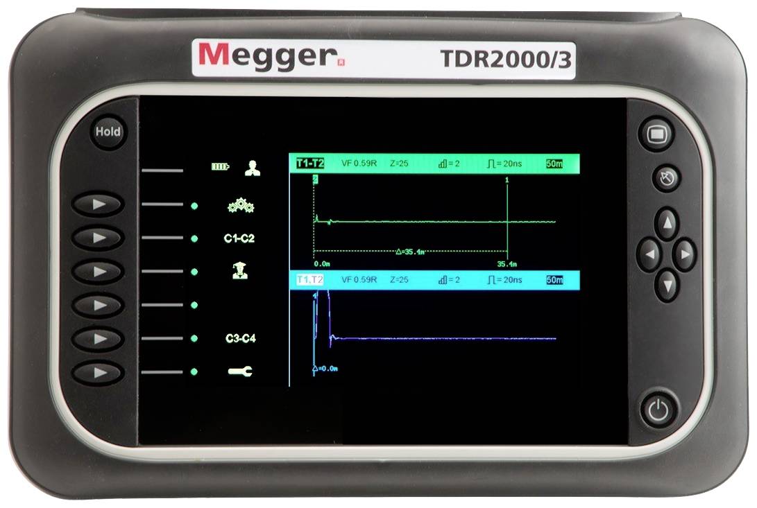 Tester kabli Megger TDR2000/3P EU DUAL C 1007-067 - obrazek 1