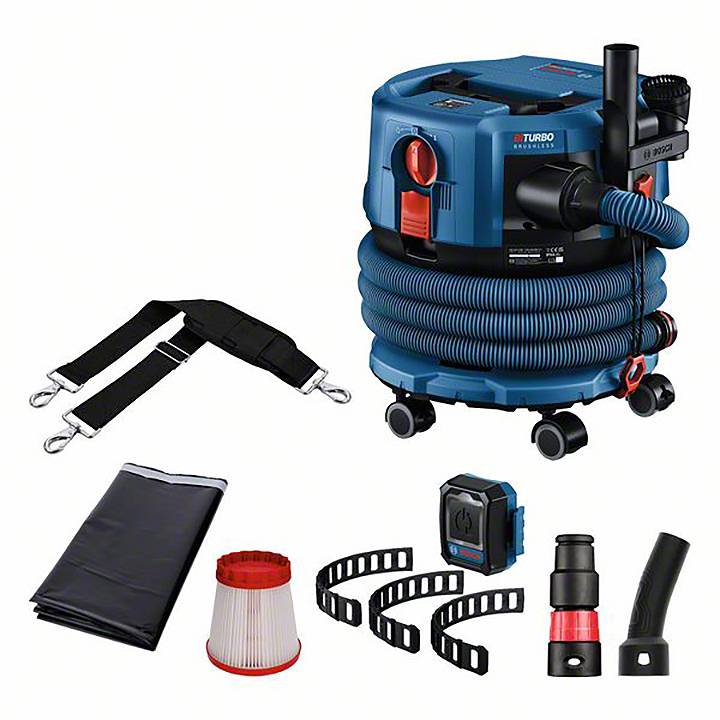 Odkurzacz zasilany akumulatorowo Bosch Professional GAS 18V-12 MC 06019K2000 30 l/s 12 l 1 szt. - obrazek 1