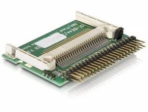 adapter port szeregowy Delock Delock IDE to Compact Flash CardReader - Kartenleser (CF I, CF II, Microdrive) 91655 - obrazek 1