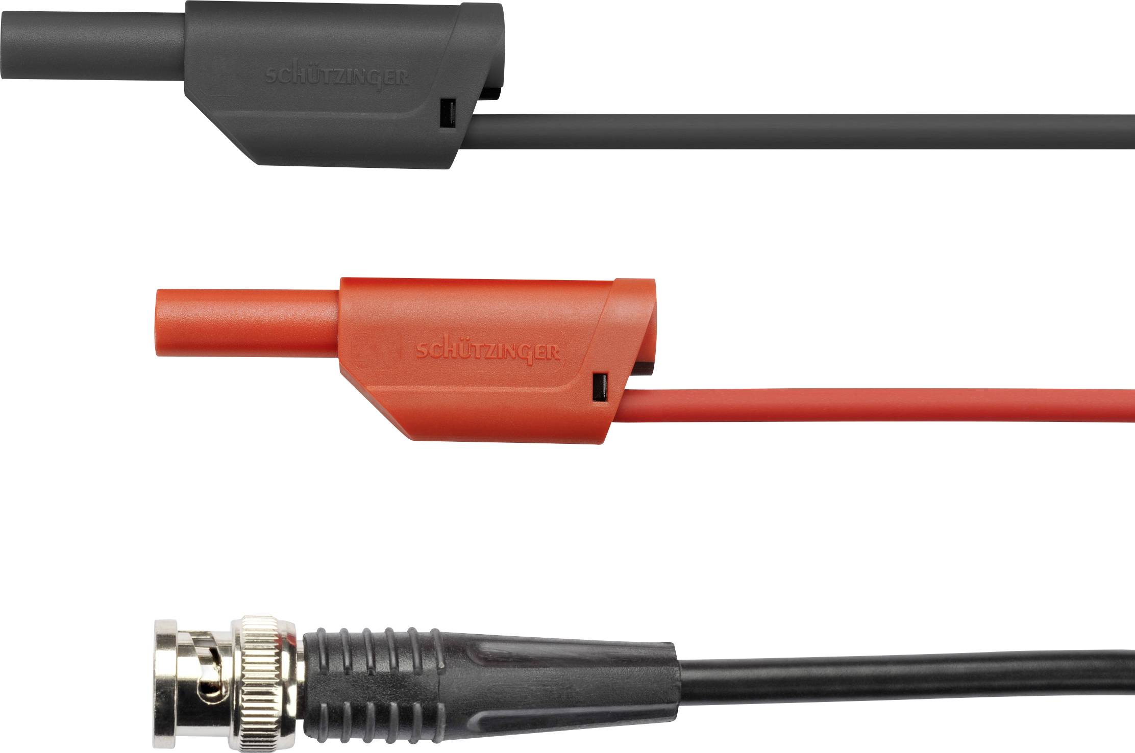 Przewód pomiarowy BNC Schützinger DI SKO 89-58 / 100 / SW DI SKO 89-58 / 100 / SW, 3 A, 100.00 cm - obrazek 1