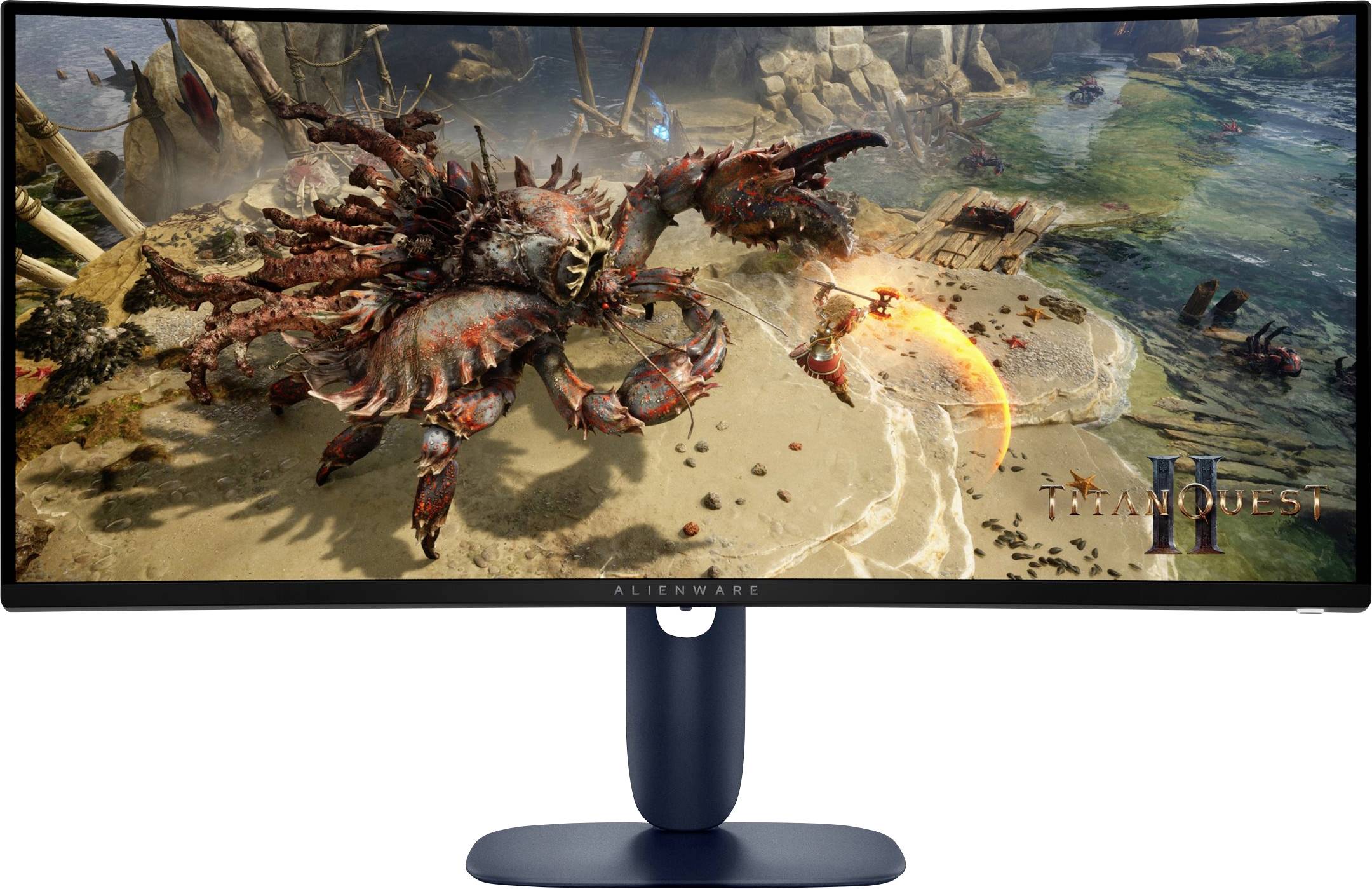Alienware DELL Alienware 34 Gaming Monitor AW3425DWM 86.36cm 34inch VA 3440x1440 21:9 400c Monitor EEK G (A - G) 86.4 cm - obrazek 1