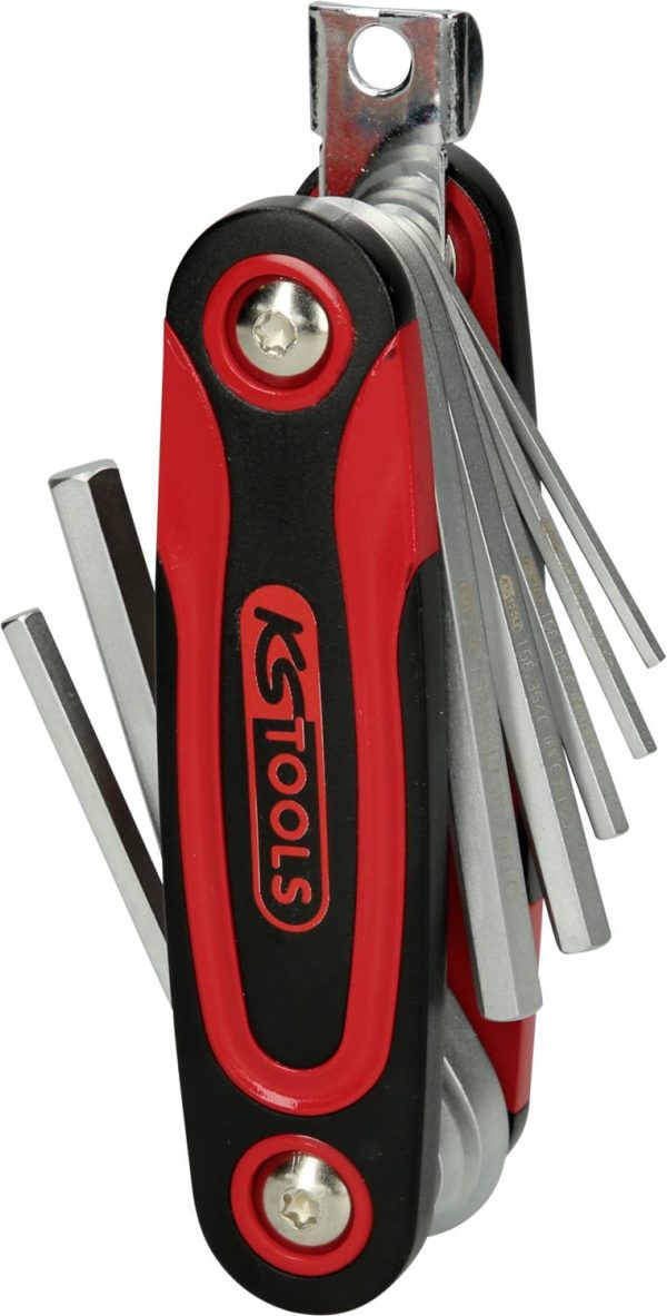 KS Tools 158.3540 wewnętrzny sześciokąt Zestaw kluczy trzpieniowych 8 szt.