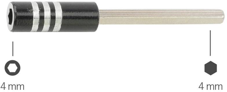BERNSTEIN Tools for Electronics Bernstein Werkzeugfabrik Przedłużacz uchwytu na bity 60 mm 4 mm - obrazek 1
