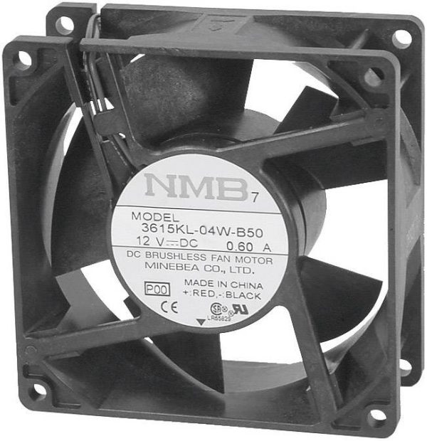 NMB Minebea 3610KL-05W-B50 Wentylator osiowy 24 V/DC 93 m³/h (D x S x W) 92 x 92 x 25 mm