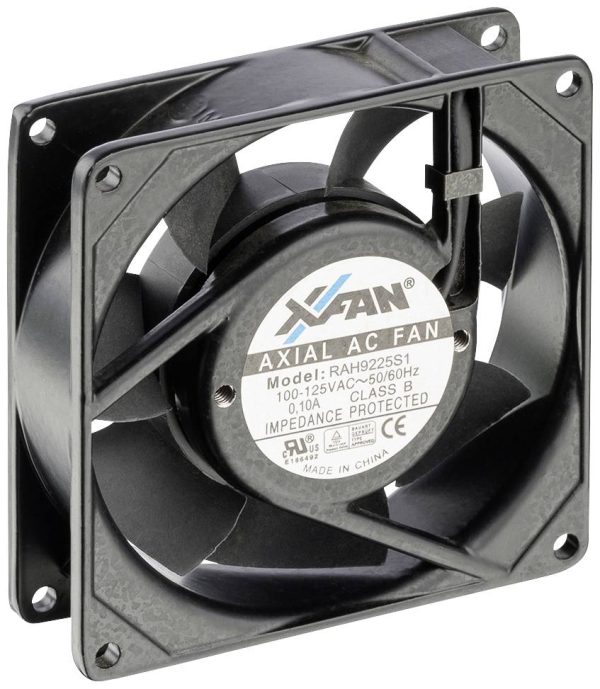 X-Fan RAH9225S1 Wentylator osiowy 230 V/AC 34 m³/h (D x S x W) 92 x 92 x 25 mm