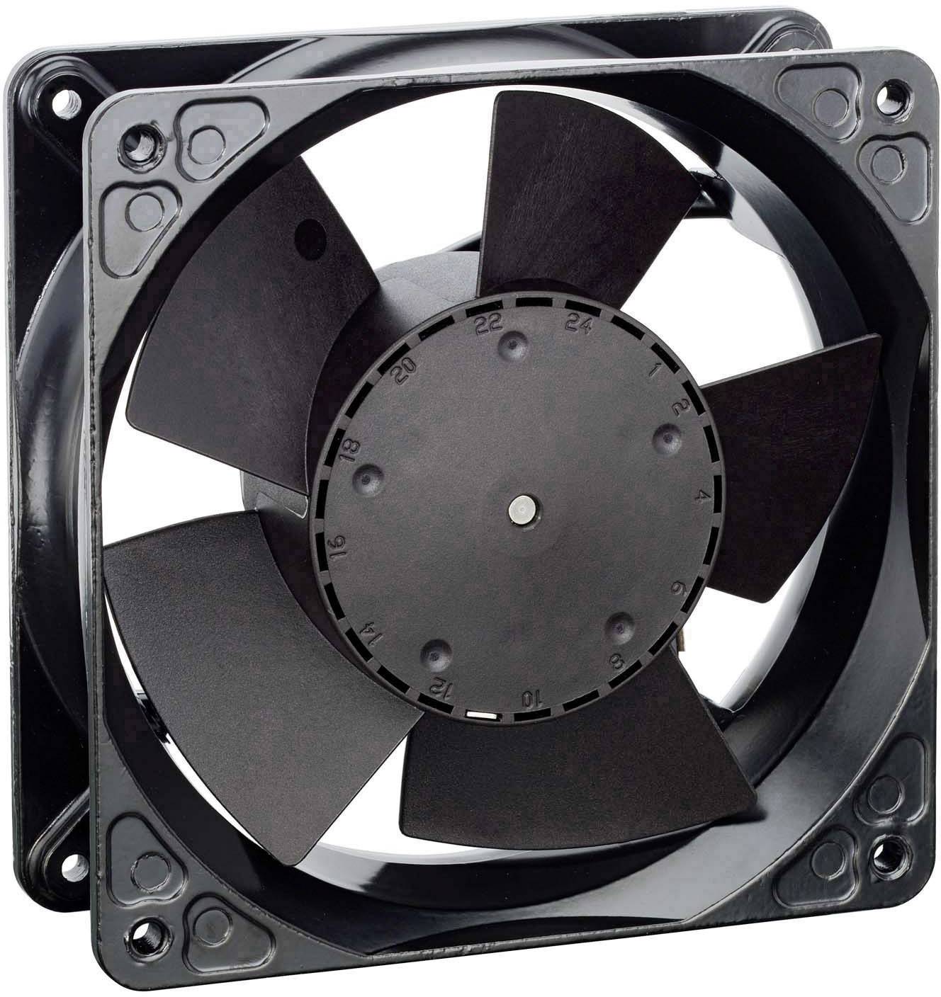 EBM Papst 4114 NXU Wentylator osiowy 24 V/DC 168 m³/h (D x S x W) 119 x 119 x 38 mm - obrazek 1