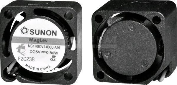 Wentylator osiowy Sunon MF17080V11000UA99, 5 V/DC, 1.52 m³/h, (D x S x W) 17 x 17 x 8 mm