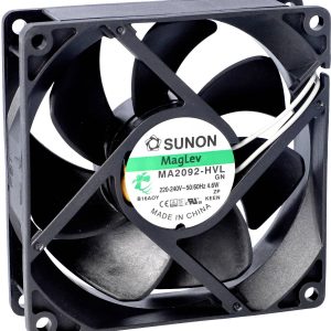 Wentylator osiowy Sunon CF2082HVL-1000U-999, 230 V/AC, 67.94 m³/h, (D x S x W) 25 x 80 x 80 mm