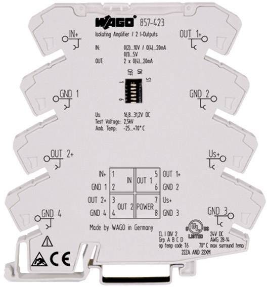 WAGO 857-423 przetwornik pomiarowy JUMPFLEX®