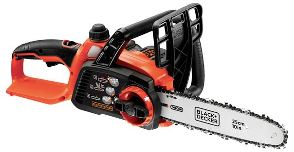 Black & Decker akumulatorowy Akumulatorowa piła łańcuchowa zaw. akumulator, zaw. ładowarkę Długość prowadnicy 250 mm - obrazek 1