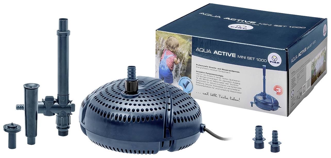 FIAP 2715 Aqua Active Mini Set 1000 Pompa fontanny, Pompa do fontanny 1000 l/h - obrazek 1