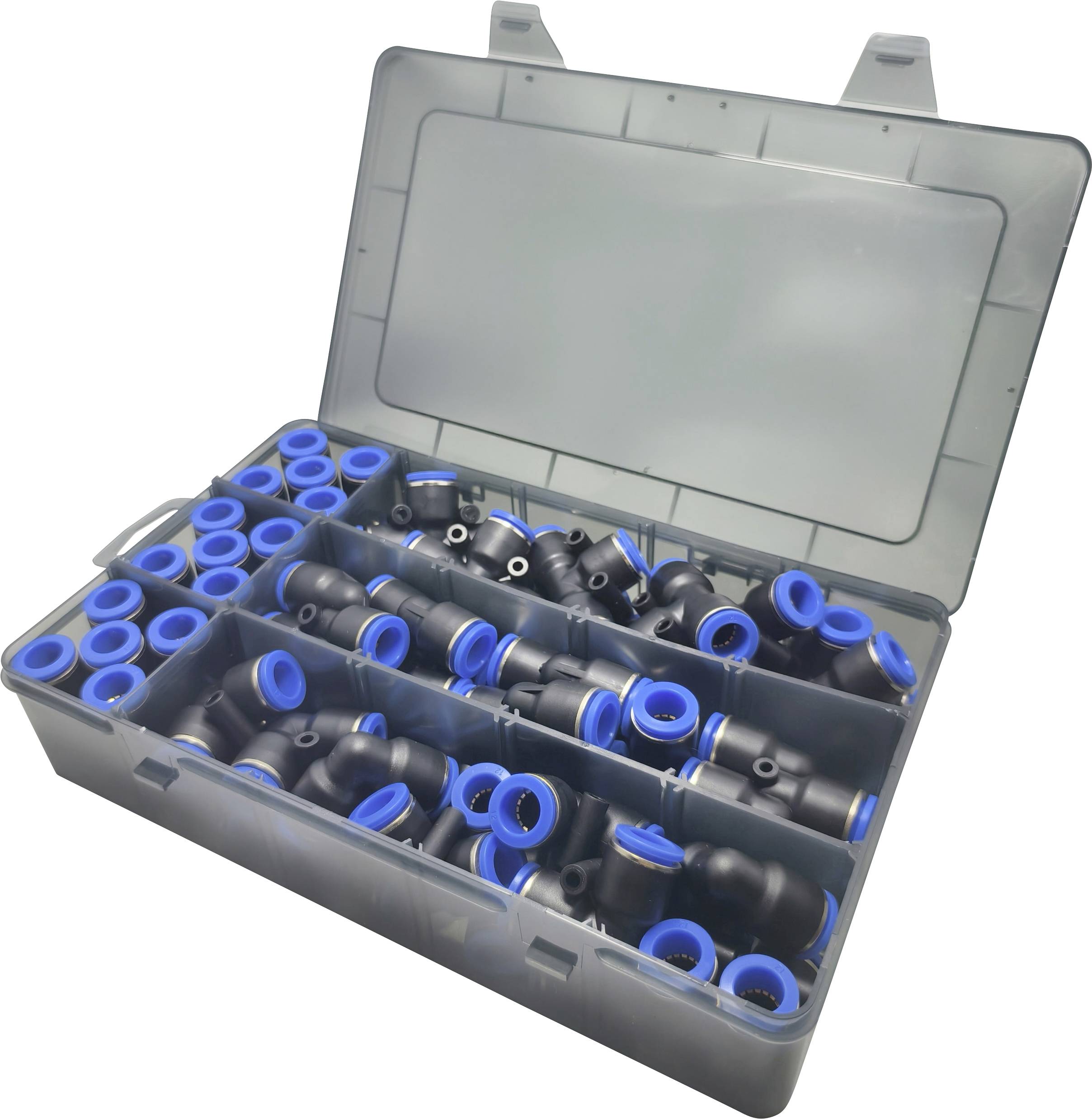 Złącze pneumatyczne TRU COMPONENTS TC-Fitting set - 12 mm Średnica rury: 12 mm 50 szt. - obrazek 1