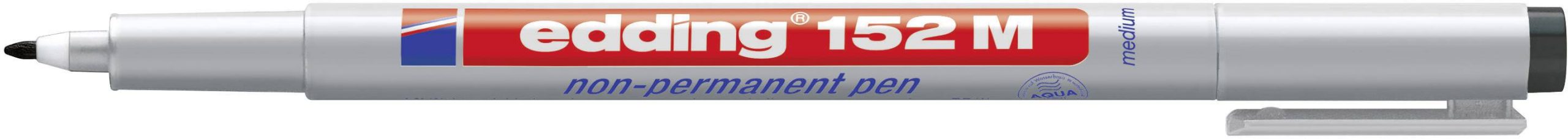 Marker do folii Edding 152 M non-permanent pen 4-152001 czarny - obrazek 1