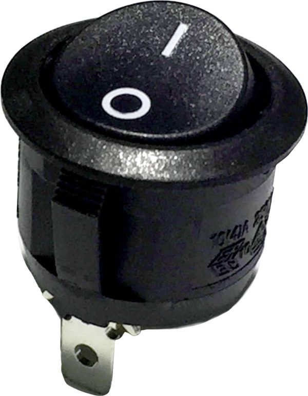 TRU COMPONENTS 700185 Przełącznik kołyskowy R13-112A B/B 0-I 250 V/AC 6 A 1 x wył/wł zatrzask 1 szt.