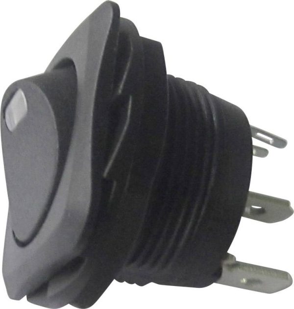 TRU COMPONENTS 1587561 Przełącznik kołyskowy TC-R13-135L-02 250 V/AC 10 A 1 x wył/wł zatrzask 1 szt.