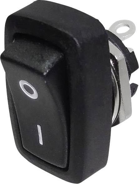 TRU COMPONENTS 1587654 Przełącznik kołyskowy TC-R13-228A-05 250 V/AC 6 A 1 x wył/wł zatrzask 1 szt.
