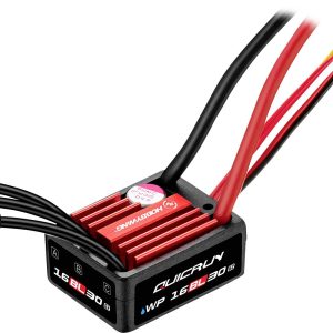 Regulator prędkości bezszczotkowy do modeli samochodów Hobbywing QuicRun WP16BL30 G2 Brushless Regler 1 szt. Regulator prędkości bezszczotkowy do modeli samochodów Hobbywing QuicRun WP16BL30 G2 Brushless Regler 1 szt.