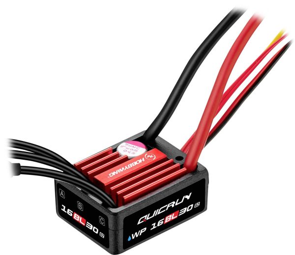 Regulator prędkości bezszczotkowy do modeli samochodów Hobbywing QuicRun WP16BL30 G2 Brushless Regler 1 szt.