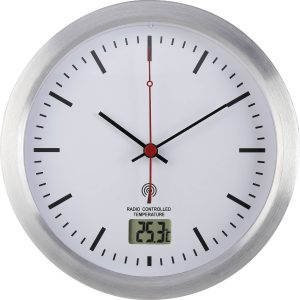 Renkforce E1003R Sterowany radiowo Zegar ścienny 17 cm x 60 mm x 17 cm x 60 mm srebrny odpowiedni do wilgotnych pomieszc Renkforce E1003R Sterowany radiowo Zegar ścienny 17 cm x 60 mm x 17 cm x 60 mm srebrny odpowiedni do wilgotnych pomieszc