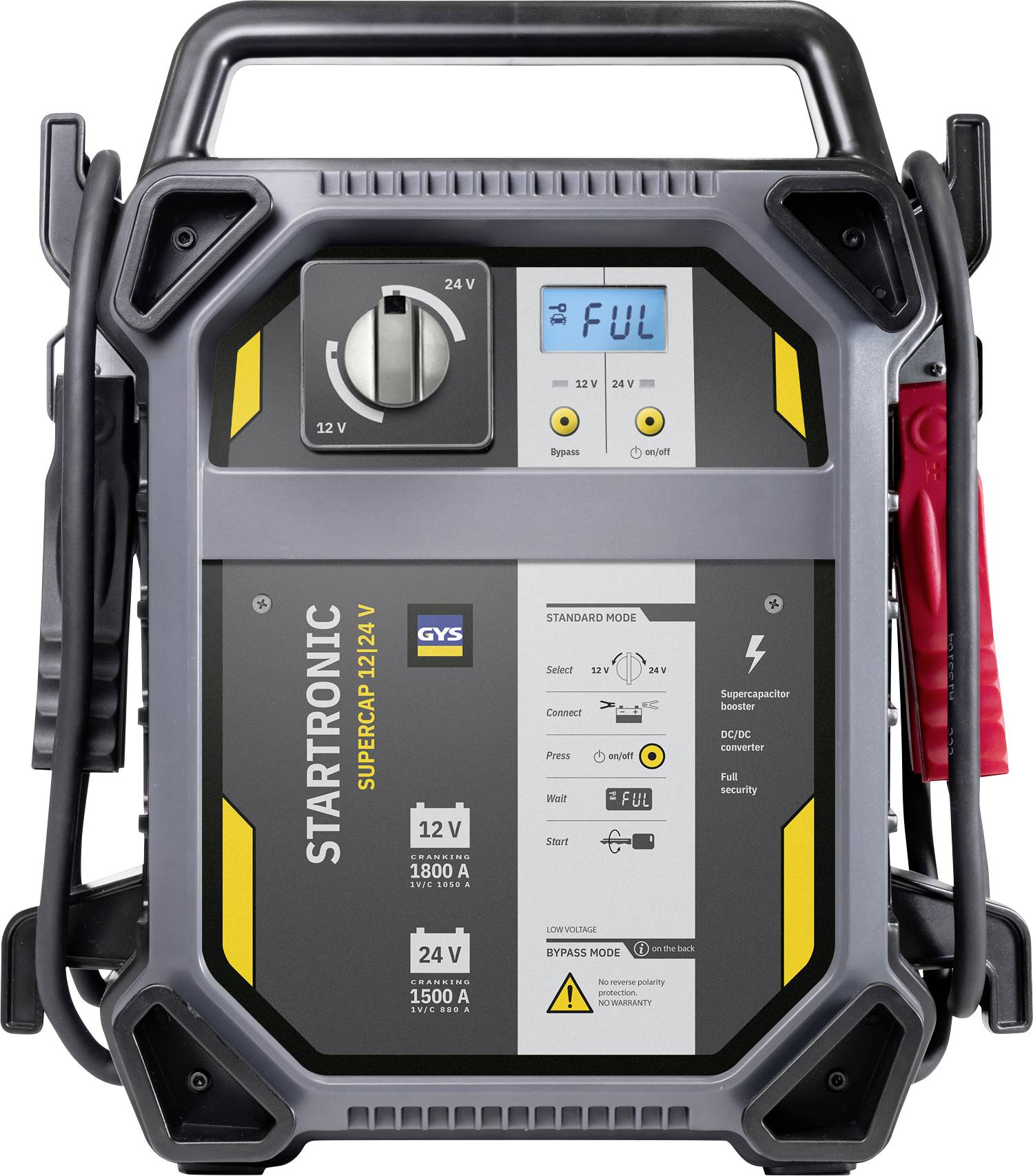 GYS STARTRONIC SUPERCAP 12/24 V 082816 Urządzenie rozruchowe 12 V, 24 V - obrazek 1
