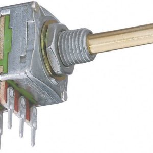 Potencjometr obrotowy stereo 0.2 W 100 kΩ Potentiometer Service 4008 1 szt. Potencjometr obrotowy stereo 0.2 W 100 kΩ Potentiometer Service 4008 1 szt.