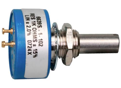 Bourns 6639S-1-103 Potencjometr z tworzywa sztucznego przewodzącego 1 W 10 kΩ 1 szt.