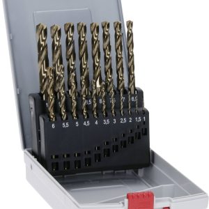 Bosch Accessories 2608587014 HSS Zestaw wierteł krętych do metalu 19 szt. 1 mm, 1.5 mm, 2 mm, 2.5 mm, 3 mm, 3.5 mm, 4 mm Bosch Accessories 2608587014 HSS Zestaw wierteł krętych do metalu 19 szt. 1 mm, 1.5 mm, 2 mm, 2.5 mm, 3 mm, 3.5 mm, 4 mm
