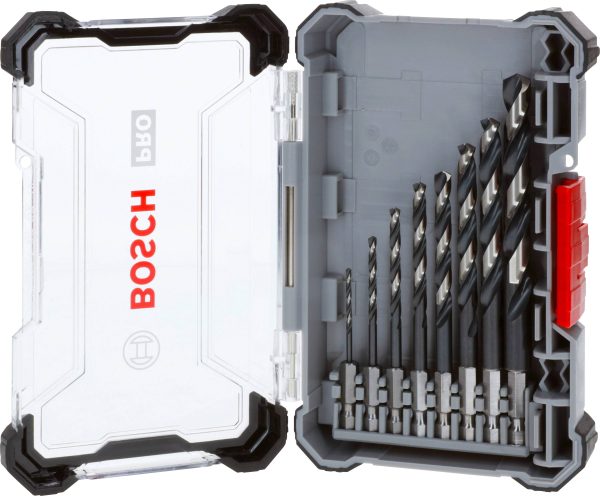 Bosch Accessories 2608577146 Metallbohrersatz PRO Metal HSS-G 8-tlg. Impact 2-3-4-5-6-7-8-10mm 6-kant 1/4″ HSS Zestaw wi