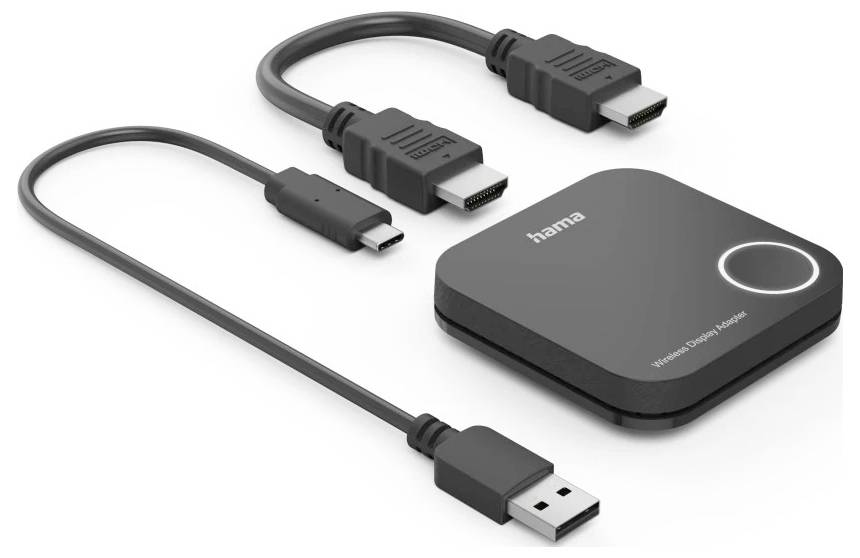 Bezprzewodowy system prezentacji Full HD Hama Wireless-Display-Adapter, HDMI™, Full-HD 1080p, inkl. Kabel 1920 x 1080 Pi - obrazek 1