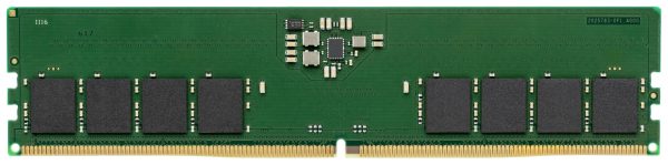 Kingston ValueRAM Pamięć robocza do PC – moduł DDR5 16 GB 1 x 16 GB Non-ECC 5600 MHz 288 pin DIMM CL46 KVR56U46BS8-16