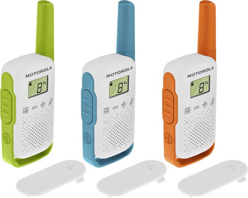 Motorola Solutions T42 TALKABOUT T42 Triple Radiotelefon PMR Zestaw 3-elementowy - obrazek 1
