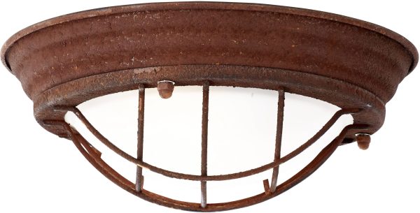 Lampa sufitowa Brilliant Typhoon 94491/60 40 W rdzawy, biały