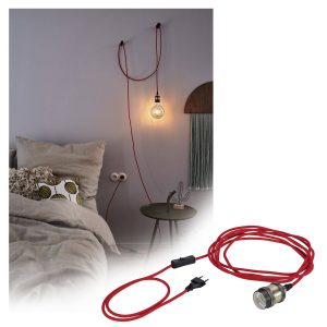 Lampa sufitowa, podwieszana Paulmann 79770 czerwony Lampa sufitowa, podwieszana Paulmann 79770 czerwony