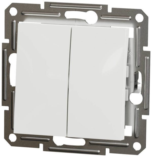 Schneider Electric Przełącznik seryjny Asfora biały (RAL 9003) EPH0370121D 1 szt.