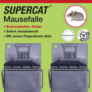 Swissinno SuperCat Pułapka na myszy wabienie 2 szt. Swissinno SuperCat Pułapka na myszy wabienie 2 szt.