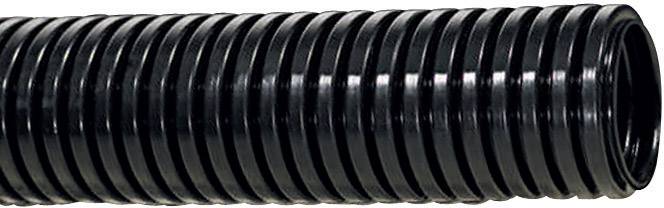 Wąż osłonowy cienkościenny HellermannTyton HelaGuard PA6 HG-LW34, O 28,1/34,5 mm, czarny - obrazek 1