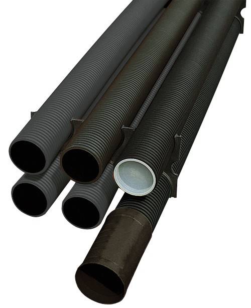 Wąż Fränkische Rohrwerke KabuflexS1103m-St sw 19021110, 110 mm, 3 m - obrazek 1