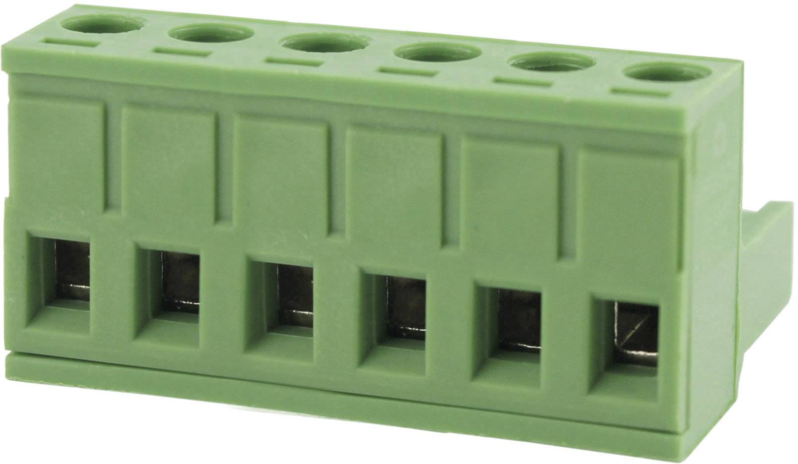Degson Obudowa złącza pin męskiego na kabel Ilość pinów 3 Wymiary siatki: 5.08 mm 2EDGK-5.08-03P-14-00AH-1 1 szt. - obrazek 1