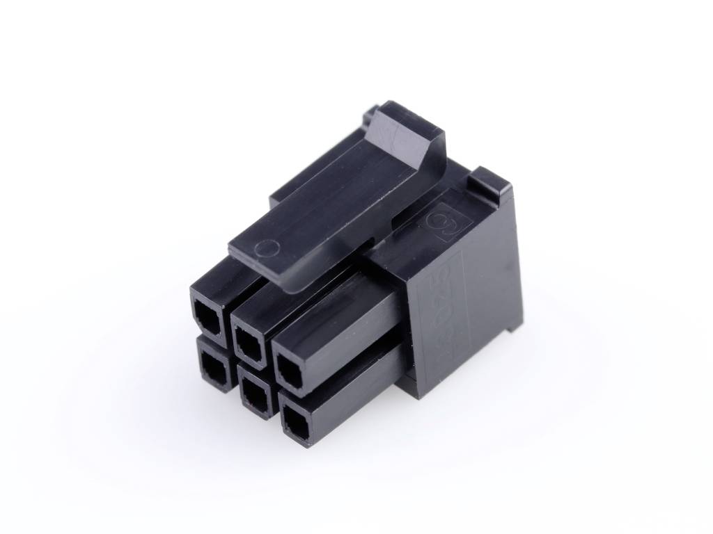 Molex Obudowa złącza pin żeńskiego na kabel Ilość pinów 6 Wymiary siatki: 3 mm 430250600 1 szt. torba - obrazek 1