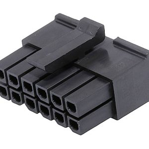 Molex Obudowa złącza pin żeńskiego na kabel Ilość pinów 12 Wymiary siatki: 3 mm 430251208 1 szt. torba Molex Obudowa złącza pin żeńskiego na kabel Ilość pinów 12 Wymiary siatki: 3 mm 430251208 1 szt. torba